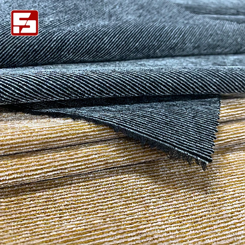 Factory customization 18% nylon 3% spandex 56% rayon 23% polyester fabric Chenille Fabric stretch fabric for dress