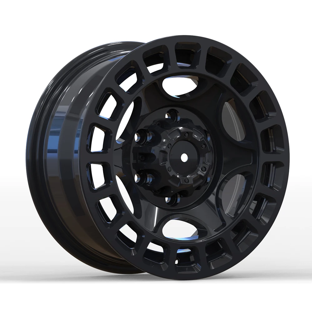 DX125 Hot Sale 15 17 inch New Flow Formed Passenger Car Alloy Wheels Rims For Pickup And  SUV