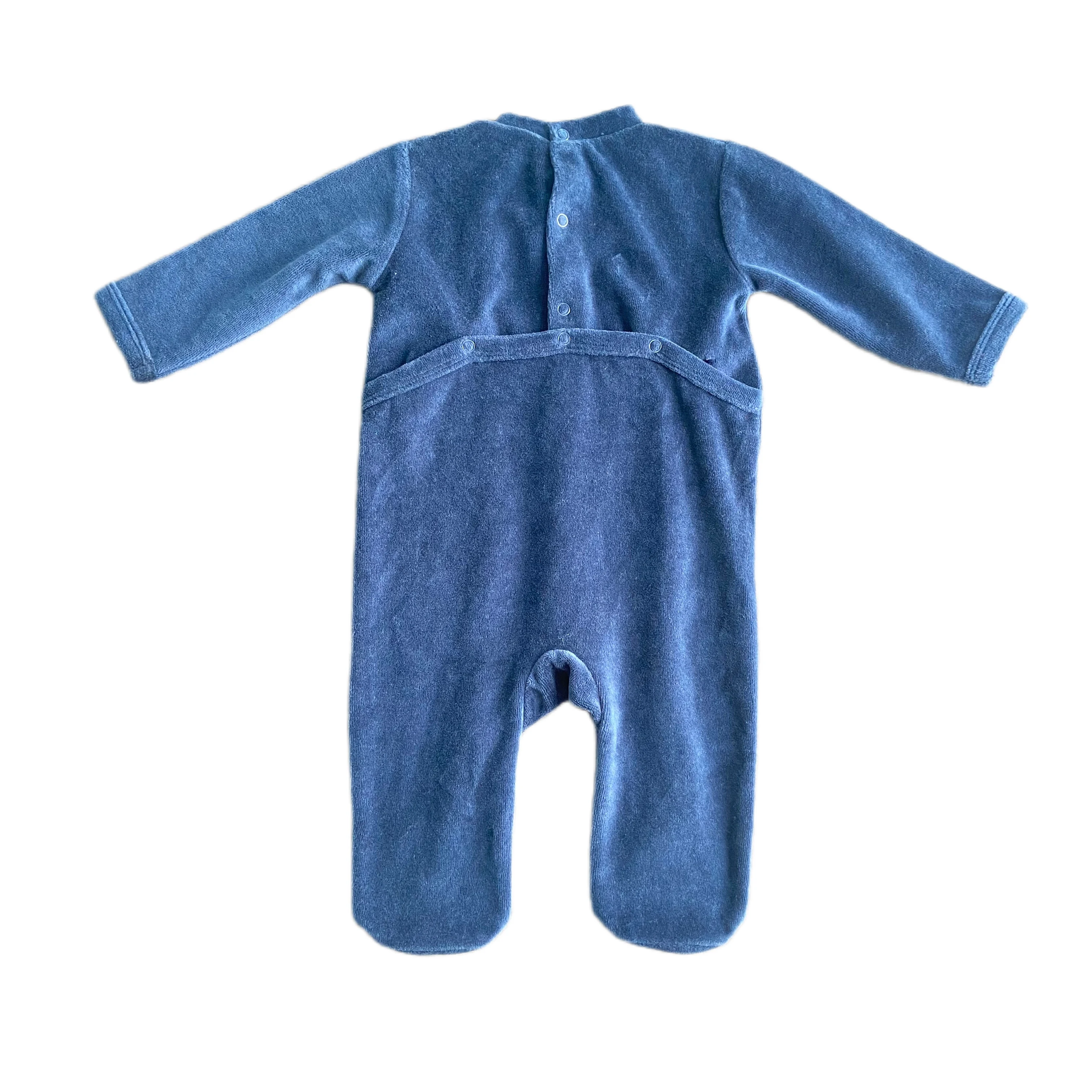 OEM Wholesale Winter Warm Velvet Baby Rompers Unisex Baby Boy Girl Pajamas Set