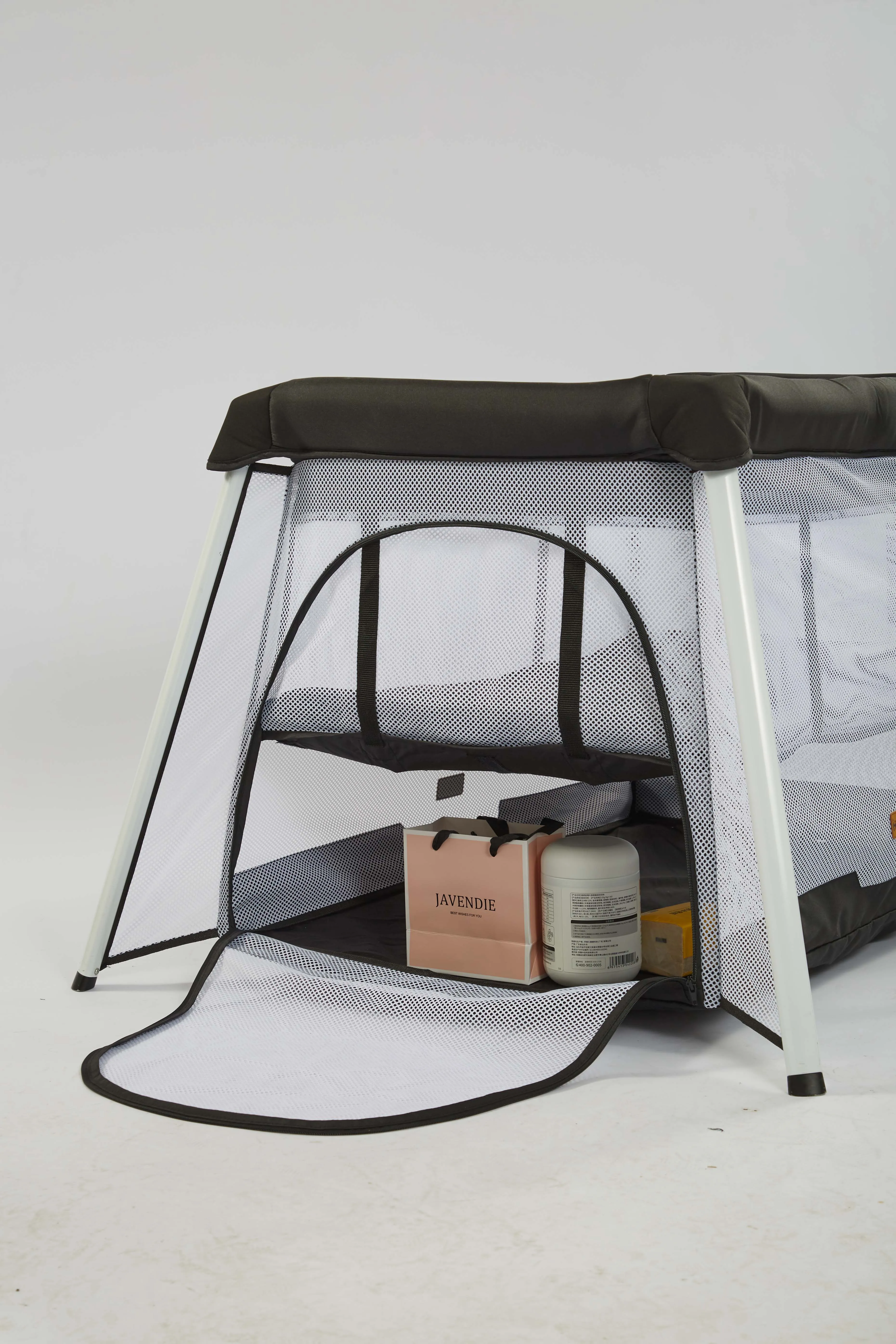 Wholesale two layers babyplaypen muti function children kids activity  baby playpen foldable playpen bed