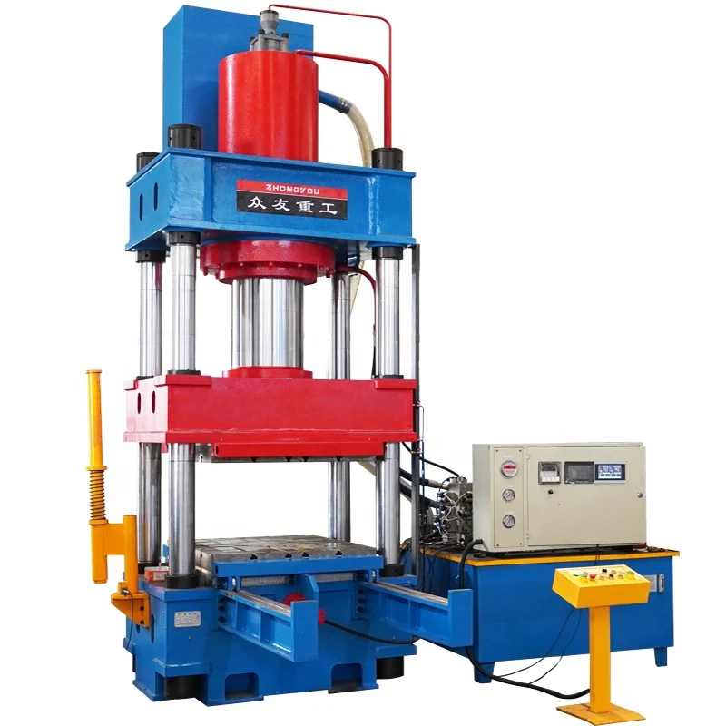 SMC/BMC Heat Hydraulic press machine 500 tons with heating plates and movable worktable