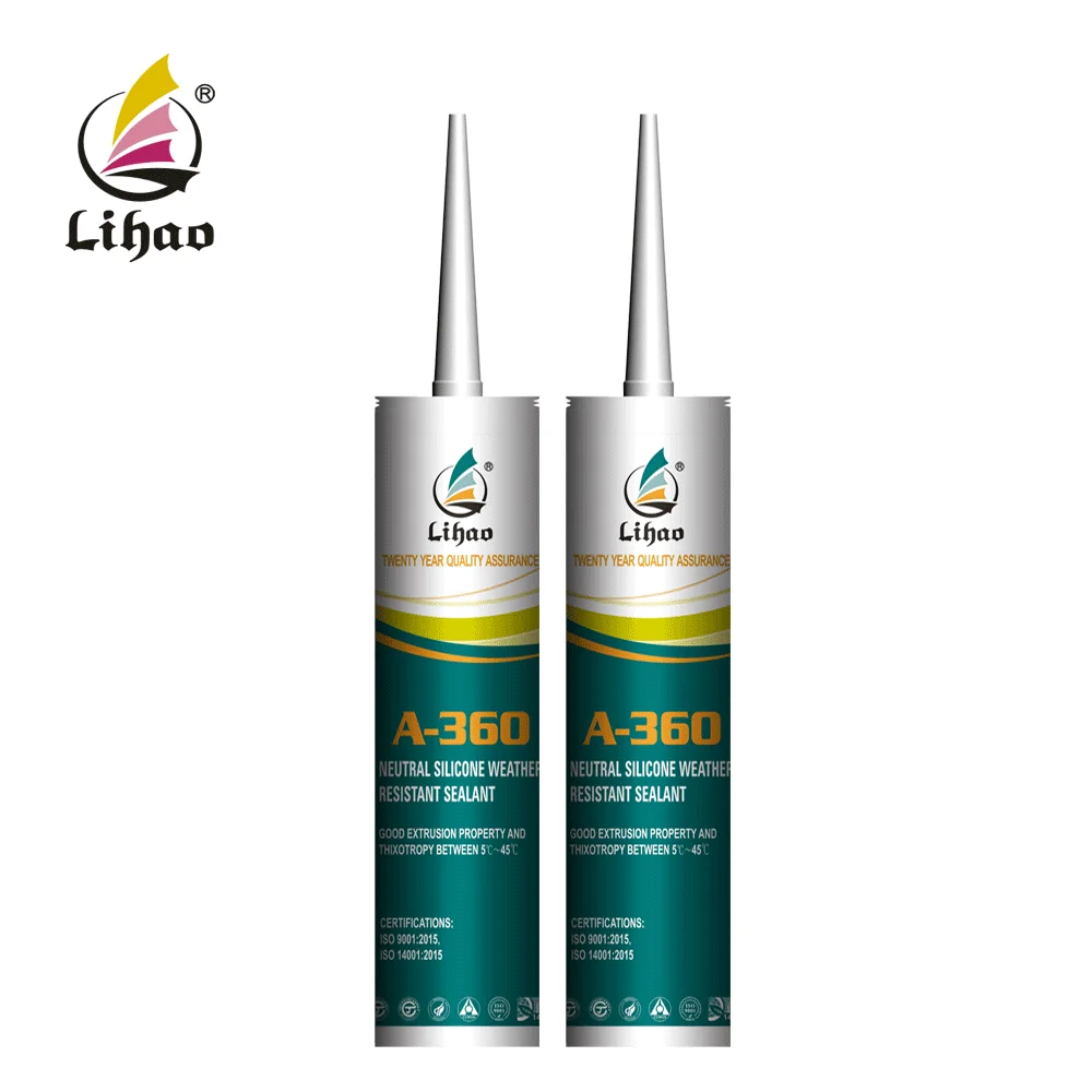 360  daylighting roof Joint sealing roof sealant Good extrusion property thixotropy Neutral silicone sealant