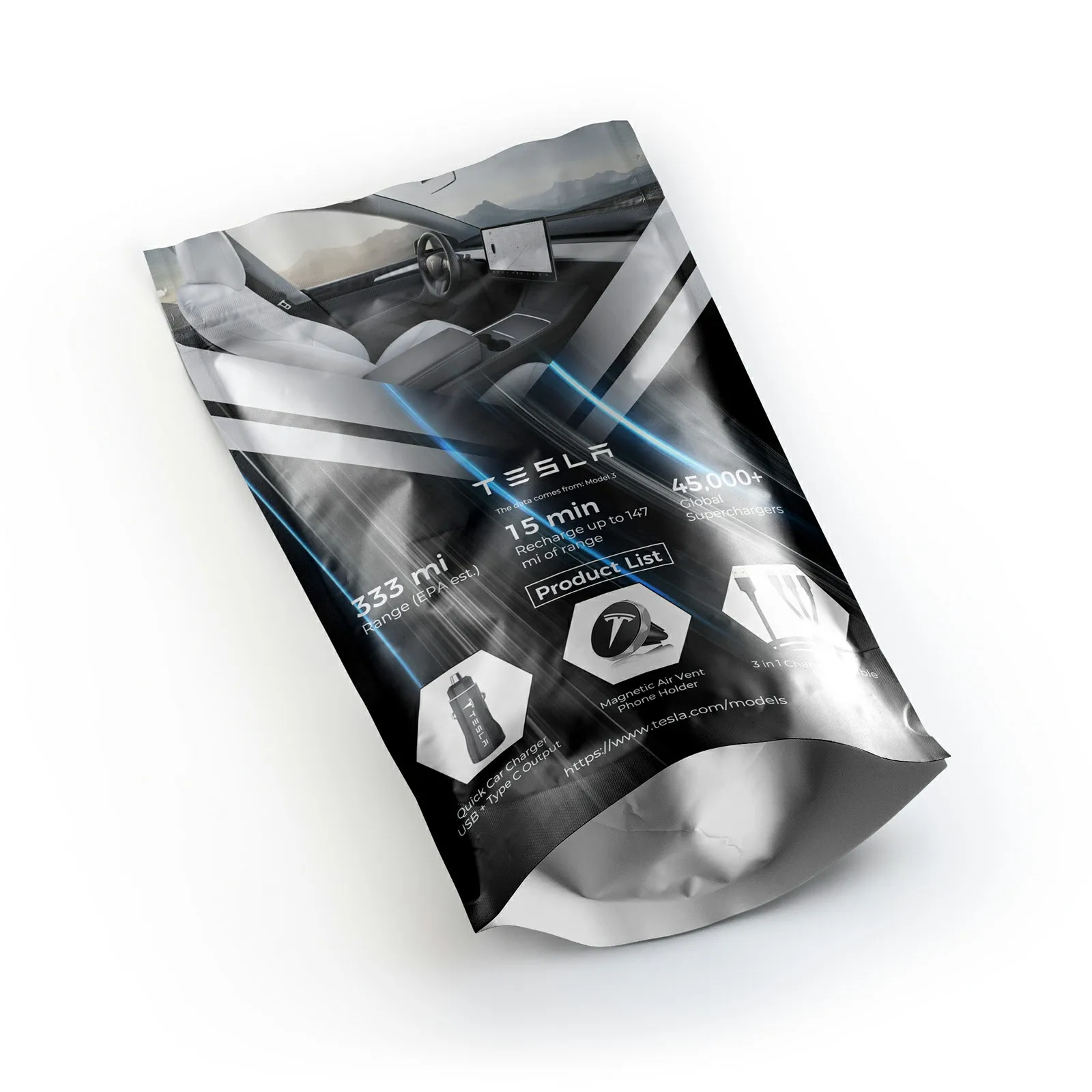 2025 New 2025 factory wholesale 3 in 1 gift set  cable car charger holder logo package custom gift for customers business car