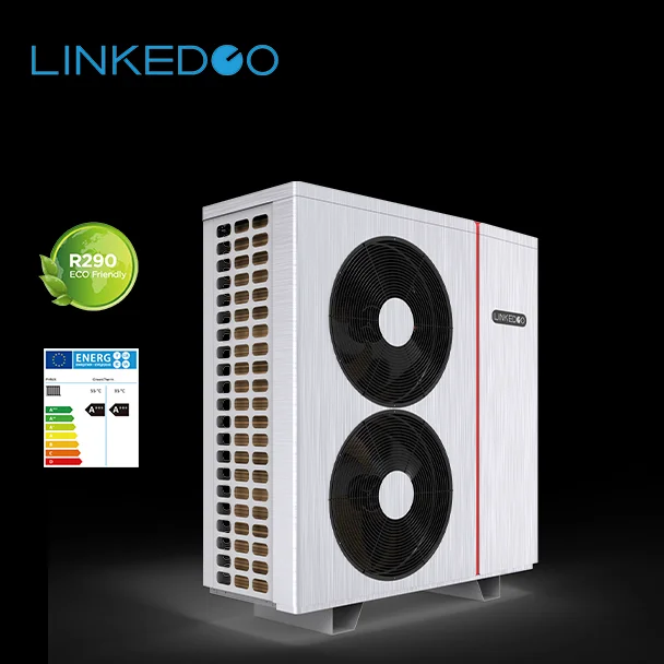 R290 Full Dc Inverter Heating And Cooling Air To Water Heatpump System Heat Pump For Home