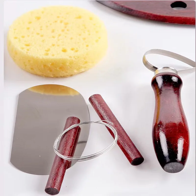 quality 9pcs  pottery clay trimming sculpting tools set