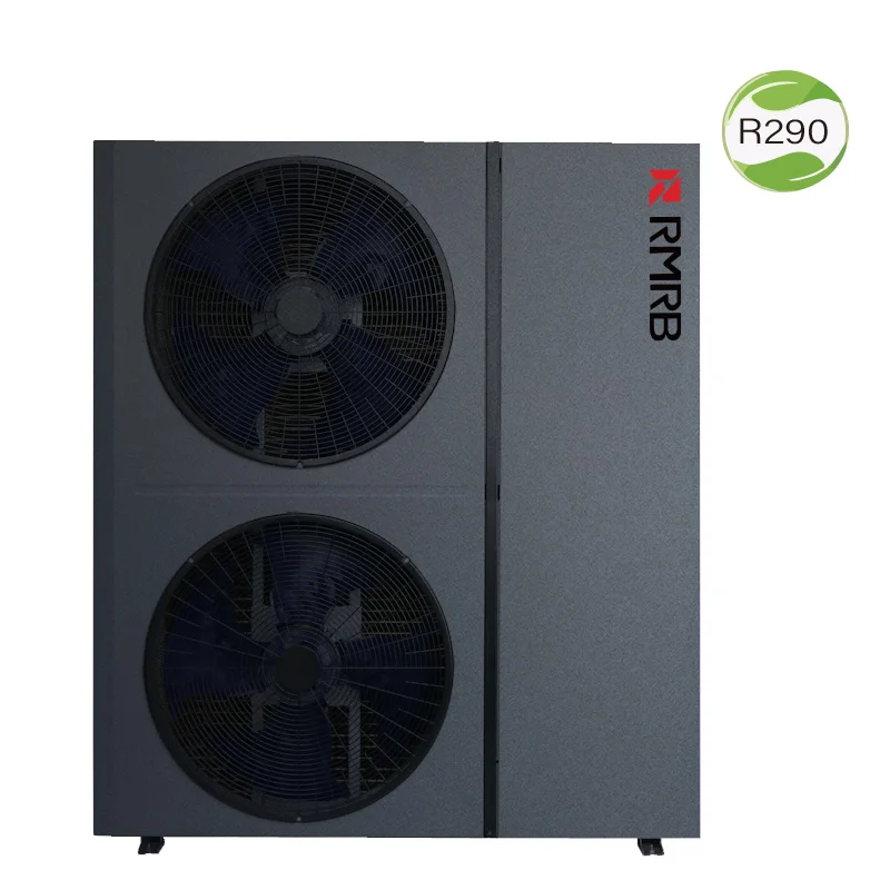 RMRB Air Source Heat Pump Cold Heat Pump Unit Energy-Saving and Quiet Household Heating and Cooling Air Source Water Heater R290
