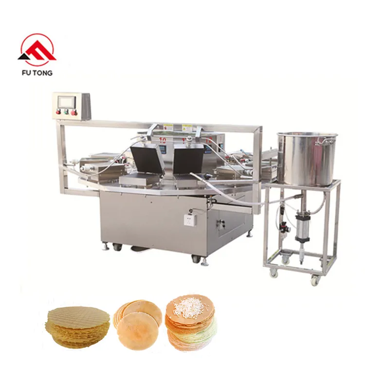 Maquina para hacer rollos de huevo/Maquina para hacer gofres/Maquina Manual para hacer obleas
