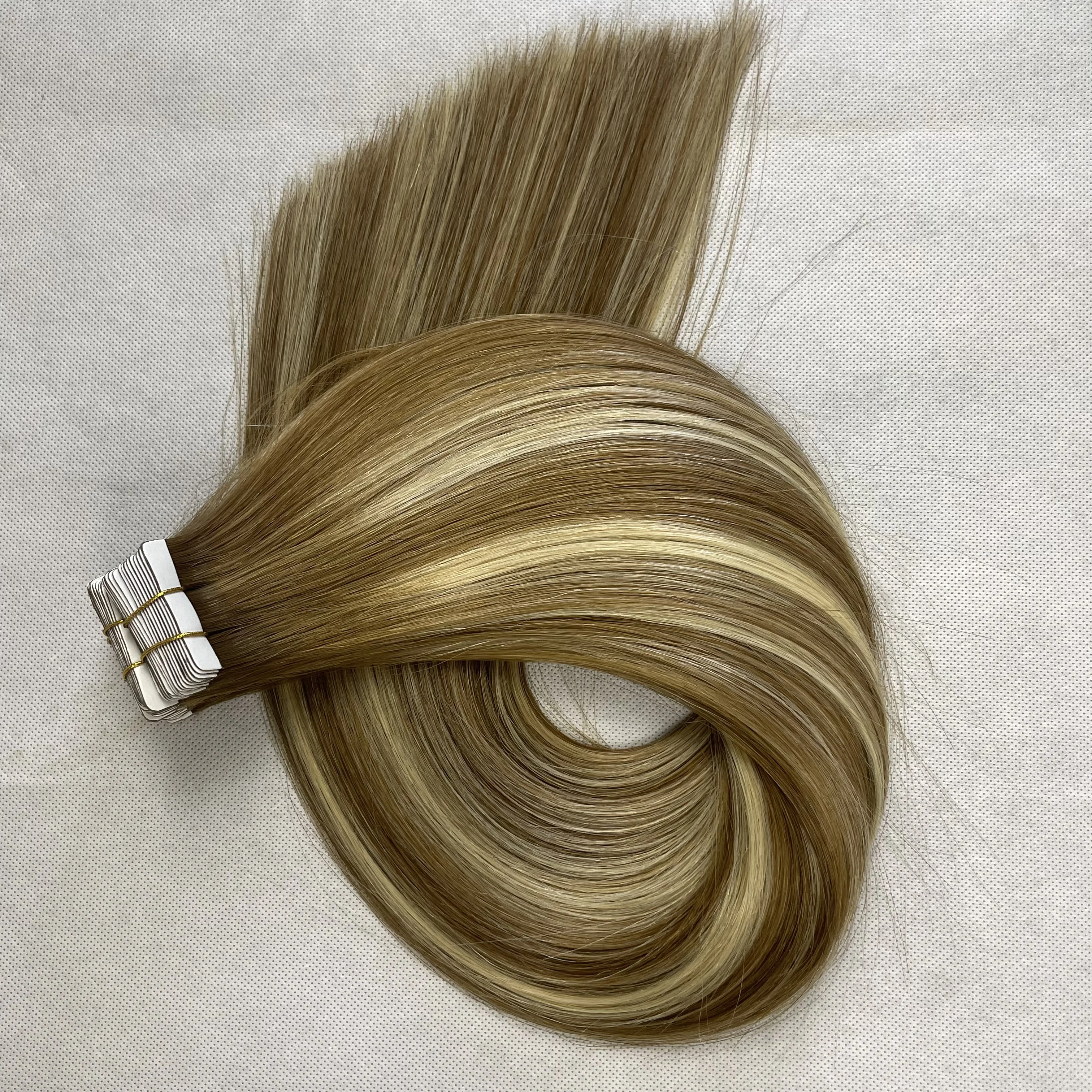 Высокое качество, оптовая продажа, европейская лента для волос, лента для наращивания волос