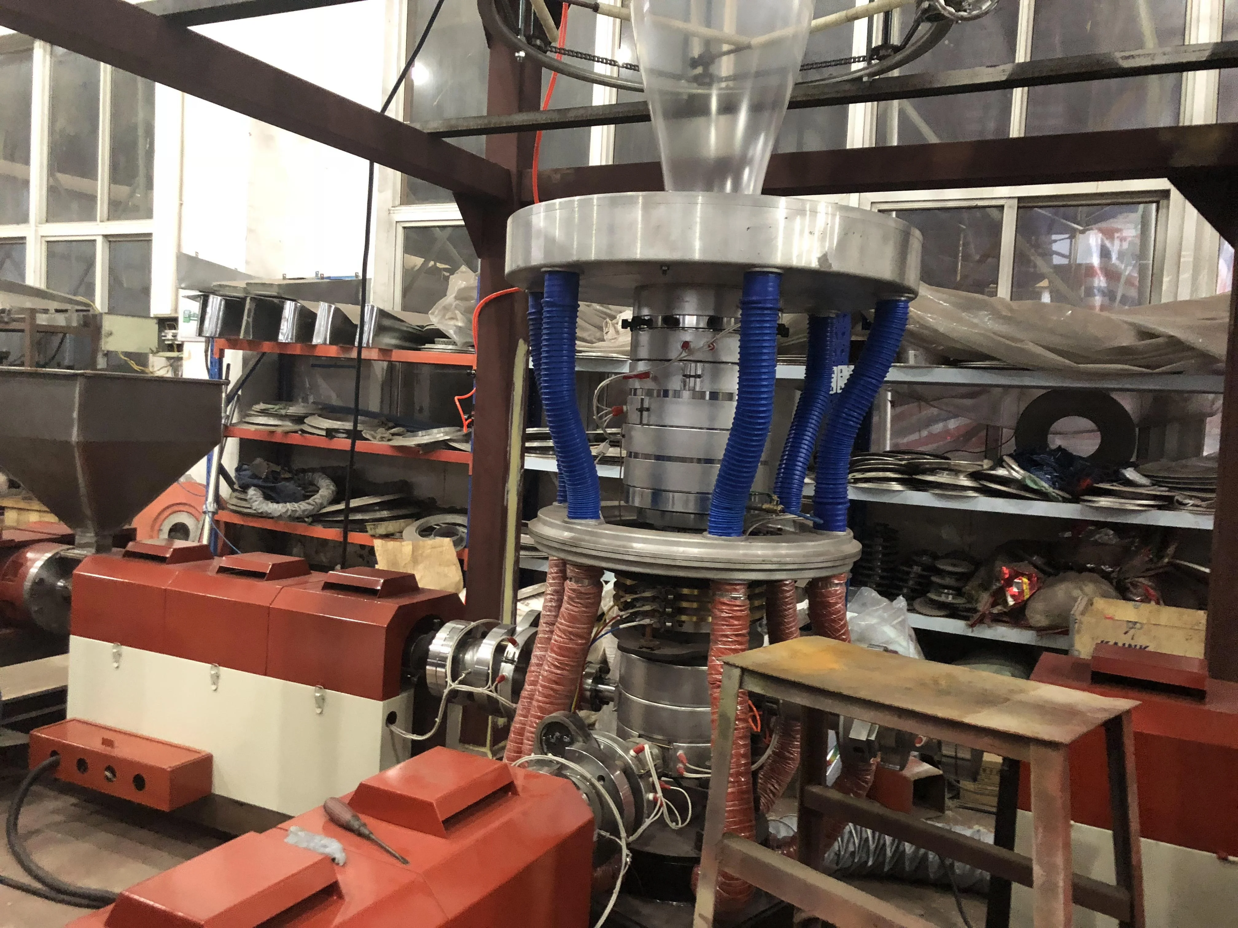 Heat PE Shrink Packing Film Blowing Machine Shrink Film  Extruder shrink wrapping machine