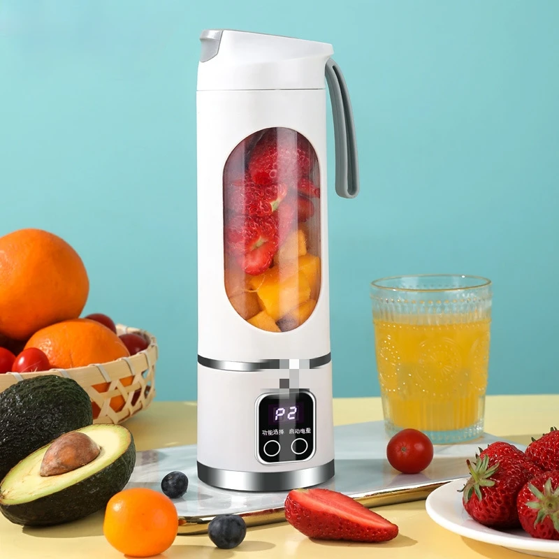 Portable Blender - Personal Blender USB Rechargeable - Mini Blender - Traveling Fruit Veggie Juicer Cup for Home, Sport, Office
