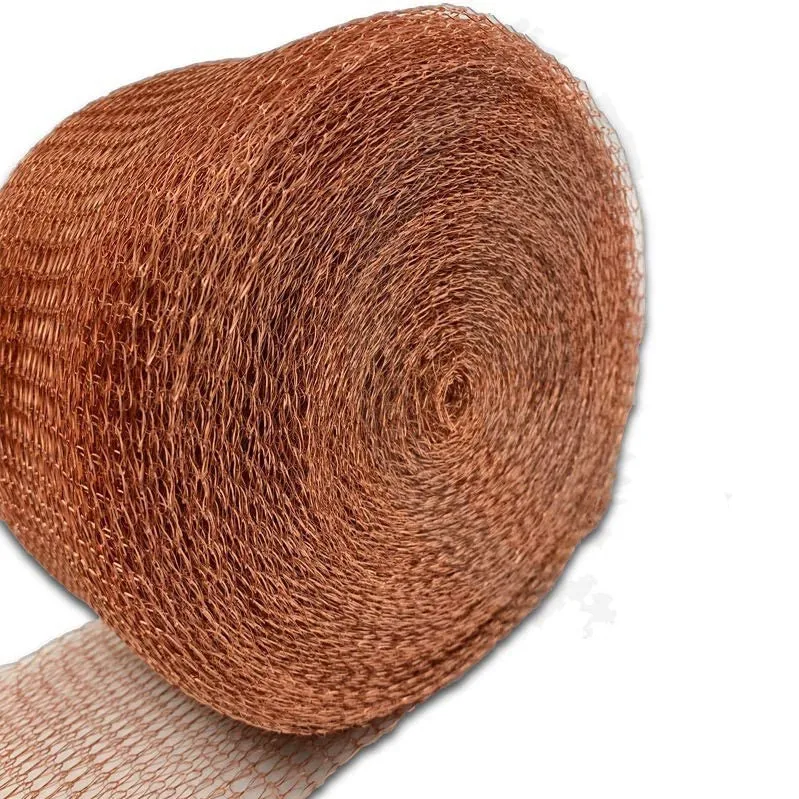 Knitted Copper Wire Mesh for Mouse Rodent Pest Control Fence