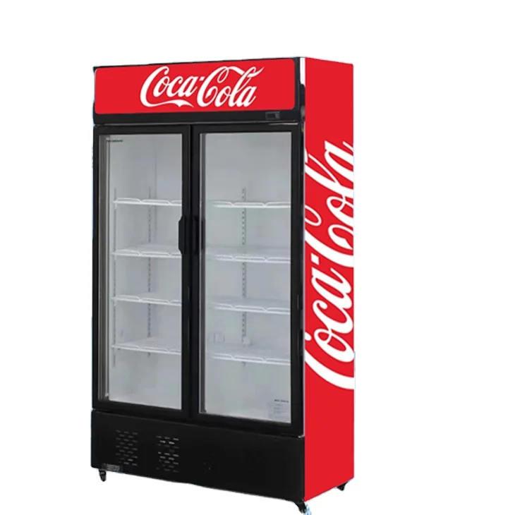2 doors Commercial Gelato Showcase Ice Cream Display Freezer For Sale
