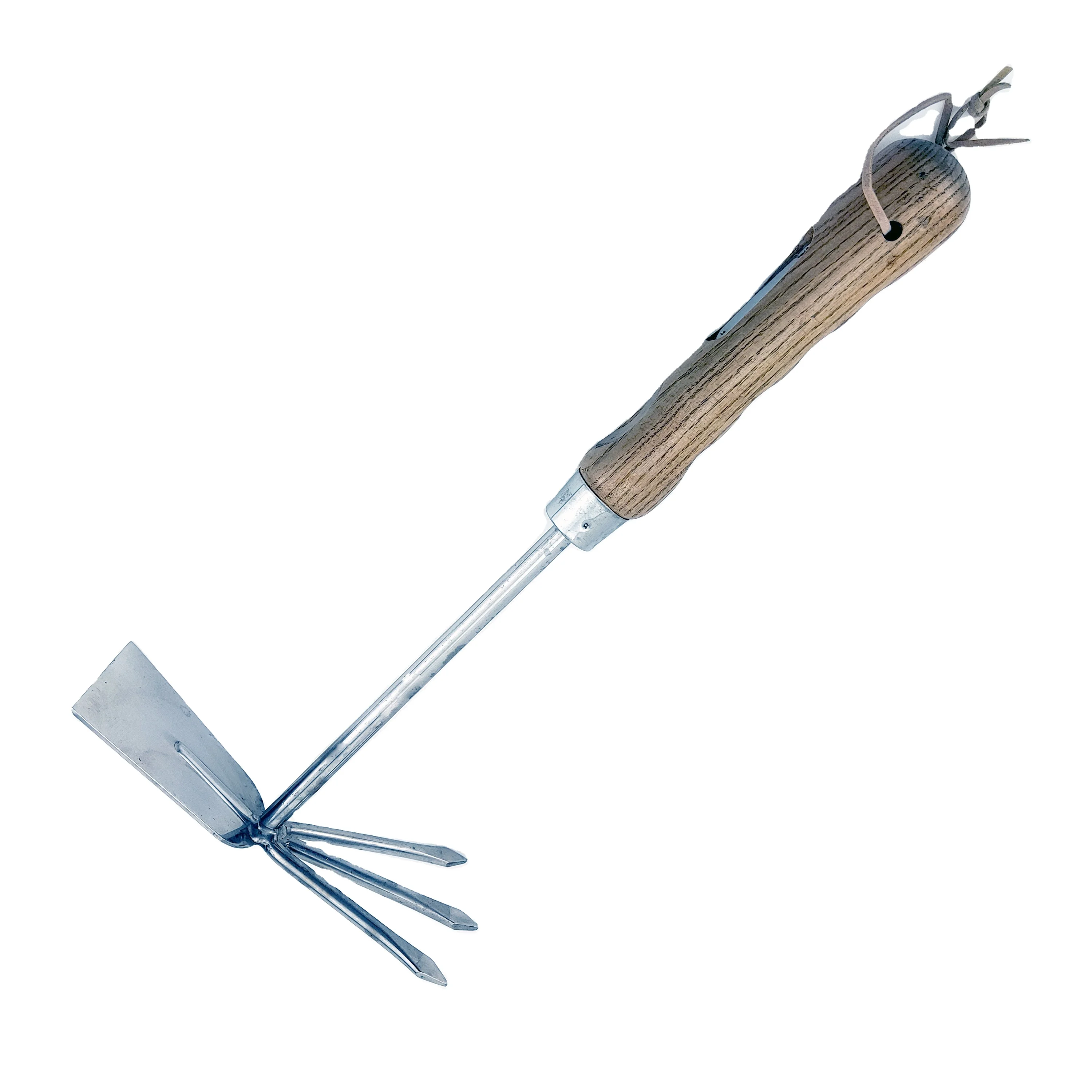 Садовые инструменты 1 шт. деревянная ручка двойного назначения комбинированная тремя зубьями