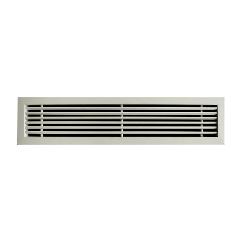 Customize size linear slot ceiling air diffuser rectangle deflection hvac linear air diffuser