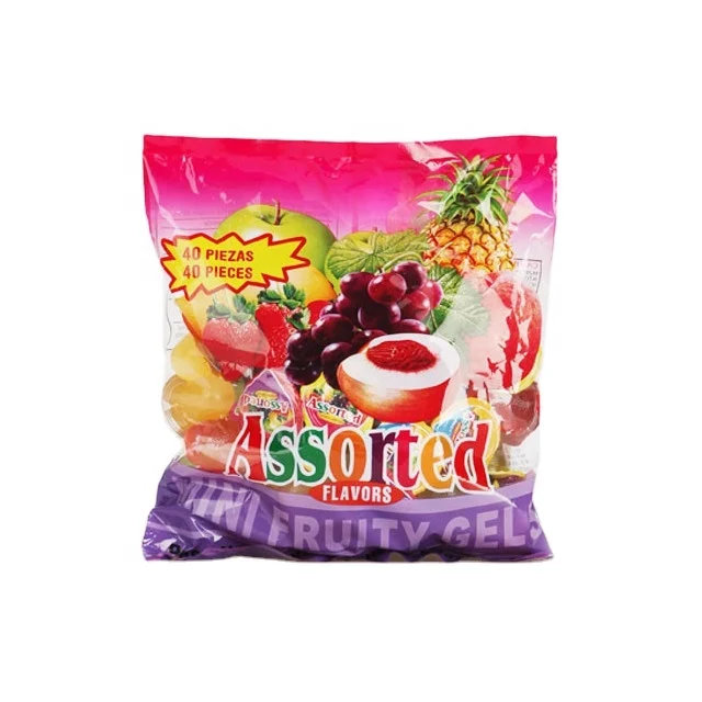 Lita Food Jelly New Choice Assorted Fruit Jelly Mini Cups in Bag