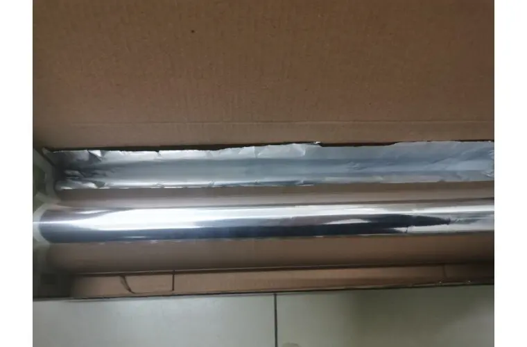 11 micron hairdressers foil sheets with box package industrial aluminum foil rolls