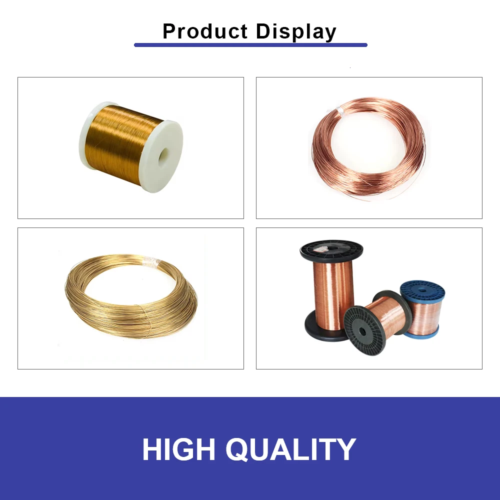 Hot Sale Top Quality Pure copper wire 99.9% manufacturer 0.05mm to 2.6mm With Welding Bending Services