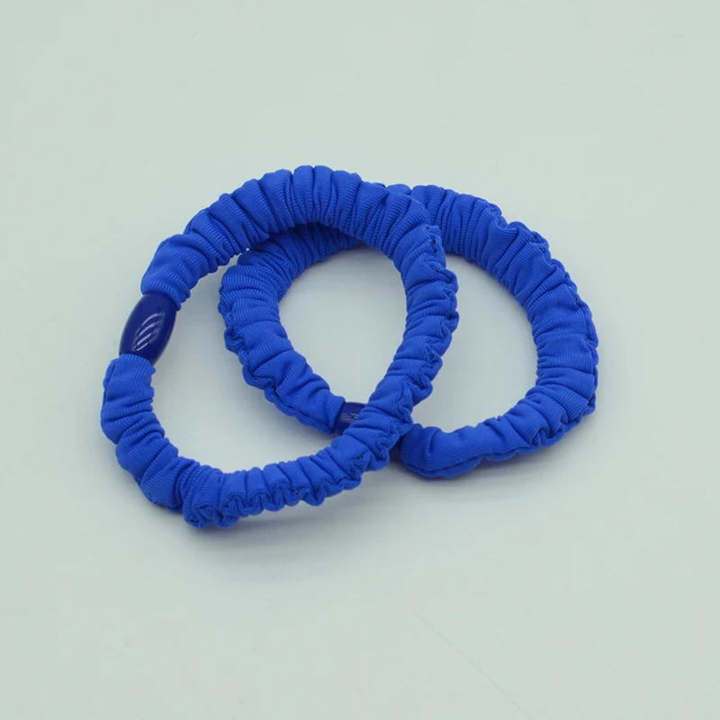 Small Ice Silk Cloth Crinkle Hair Scrunchies Satin Elastic Hair Bands Ponytail Holder Rope For Women Girl Headwear Hair Accessor