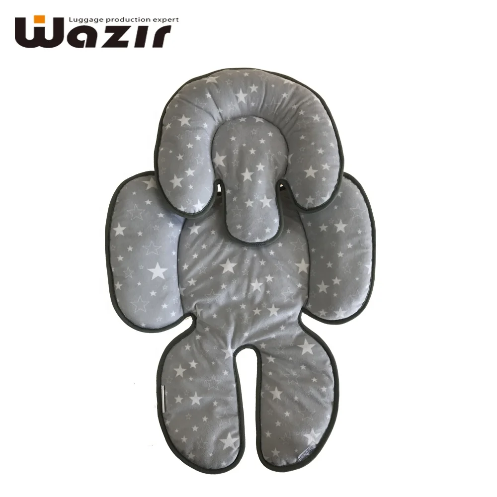 ND-6249-1 Baby stroller cushion infant to toddler head neck body cushion Kids Car Seat Complete Head and Body Support