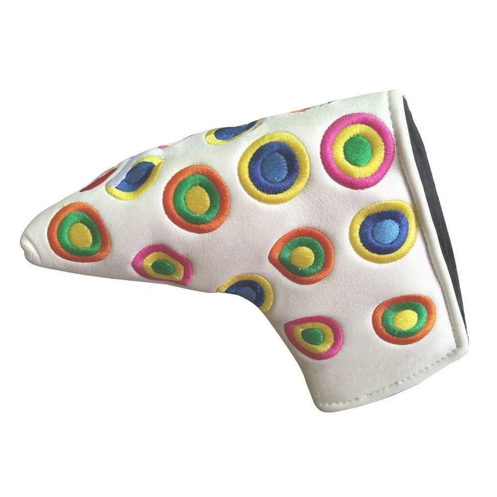 Blade type personalize embroidery Golf Putter Club Head Covers