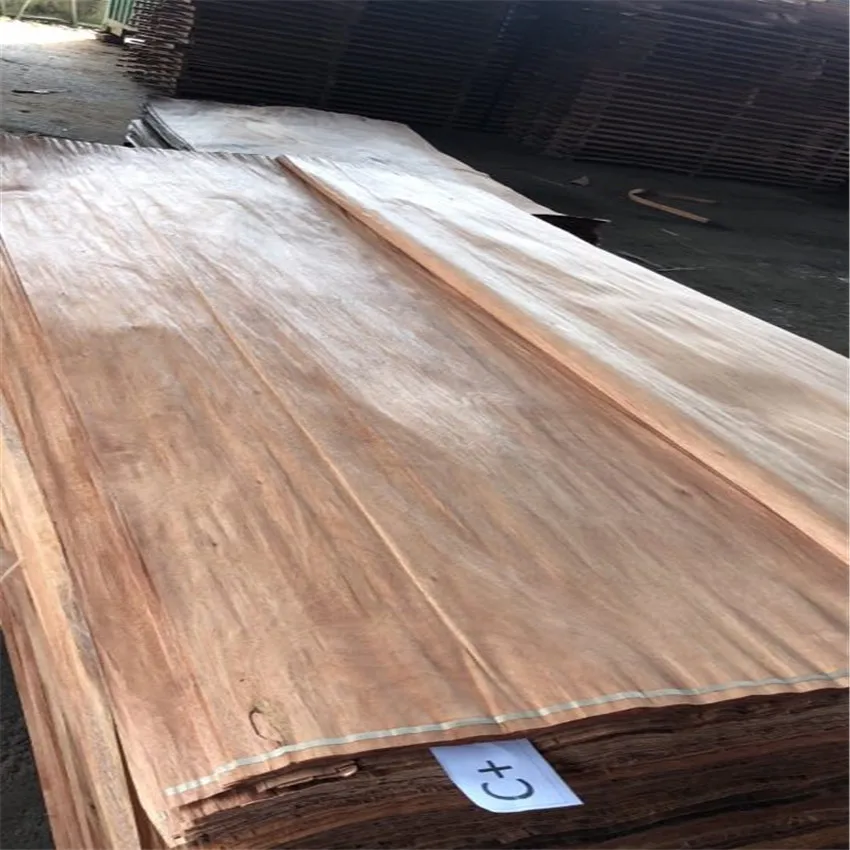 Rotary Cut Technics and Natural Gurjan Wood Veneer