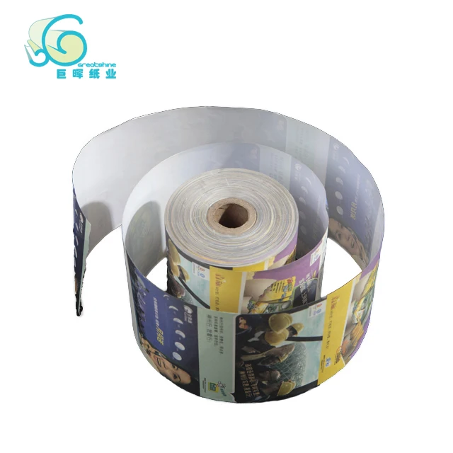 customized thermal printer paper roll 80x80mm cash register paper