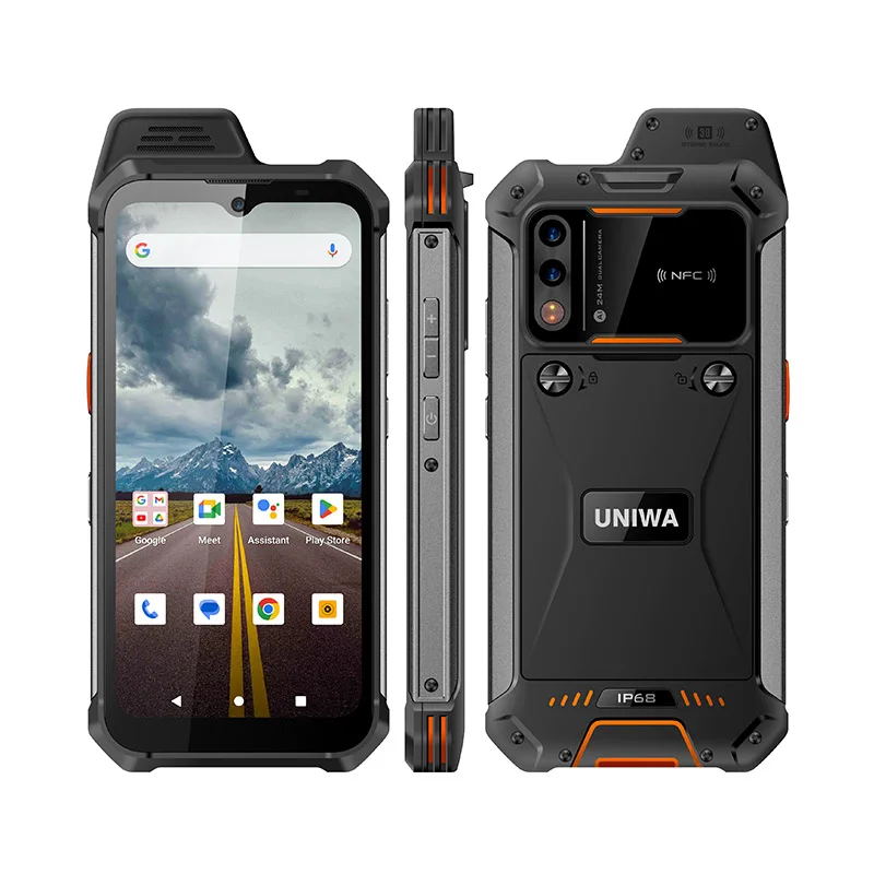 MTK6789 Helio G99 Octa Core 2.2GHz Android Rugged Industrial Smartphone Global 4G Version 8GB RAM 128GB ROM IP68 Shockproof FHD