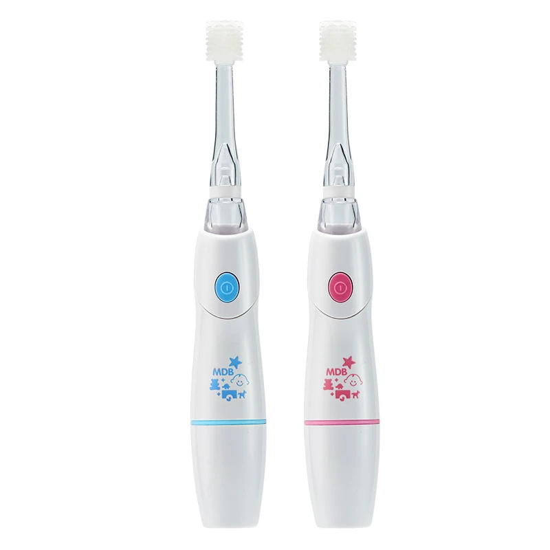 
MDB Children Electric Toothbrush 1-3-6-12 years-old Baby Kids 360-Degree Brush Head Soft Bristle Smart Sonic Toothbrush 