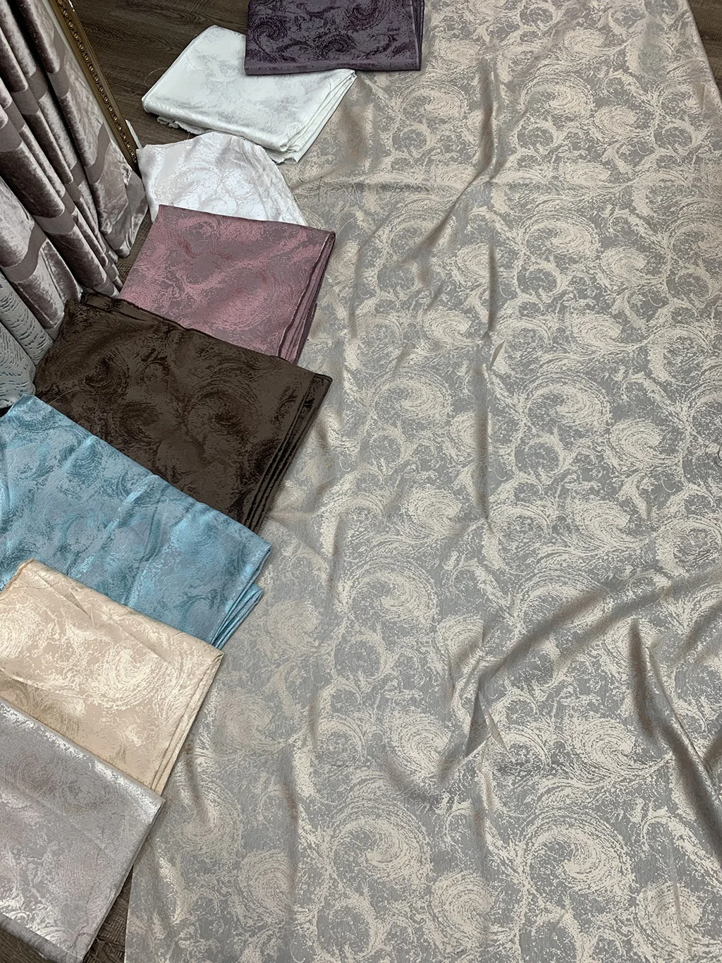 Timely Delivery To Your Doorstep Curtains for Bedroom Living Room Jacquard Curtain Fabrics