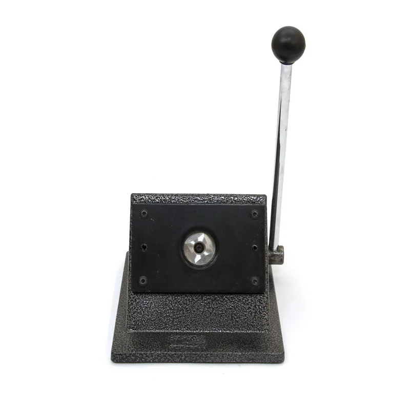 Badge Making Machine + Metal Paper Cutter + 100 Plastic Blank Badge Buttons