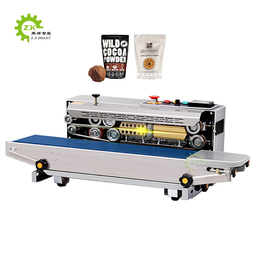 ZXSMART Horizontal Household Small Bag Packing Continuous Bag Sealer Sachet Heating And Sealing Machine Bag Sealing Machine