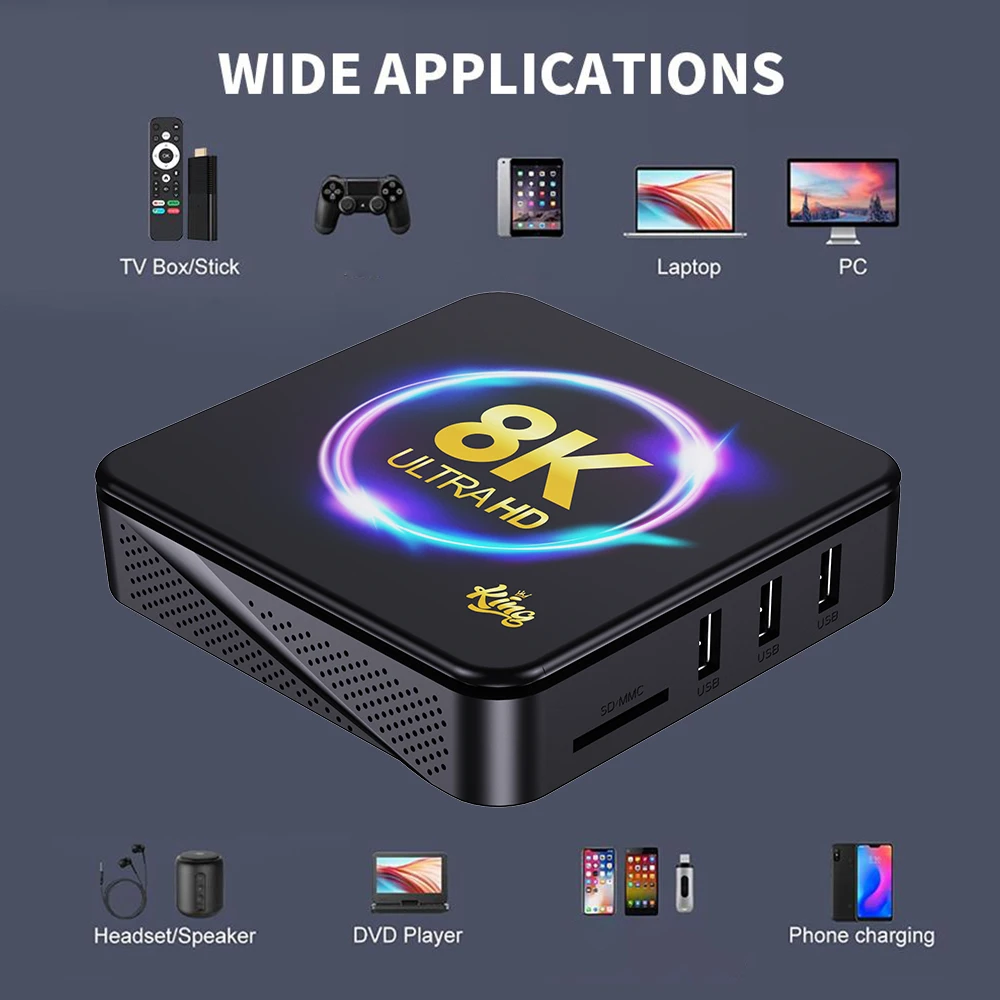 Topleo android tv box fta спутниковый приемник 8k приставка 14 smart
