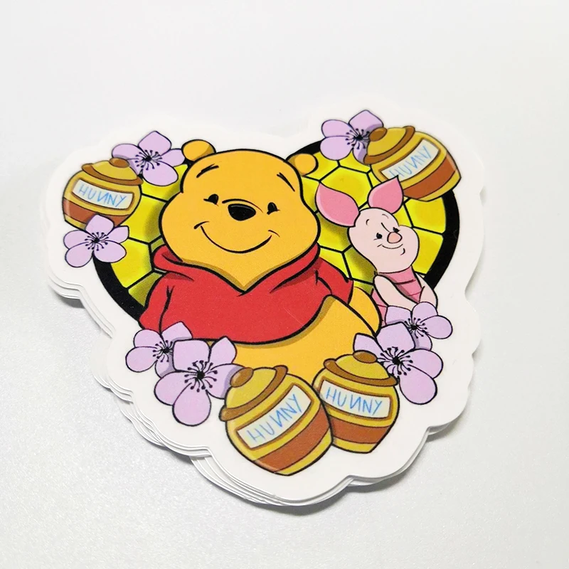 Custom Cute paper adhesive PVC Vinyl customized printed Die Cutting Waterproof Sticker Logo Printing Stickers