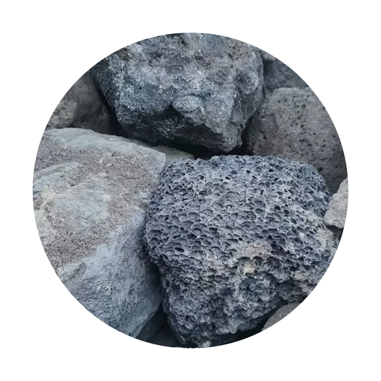 Natural Red Black Lava Rock for Building Material Black Volcanic Stones Pumice for Floor Tile