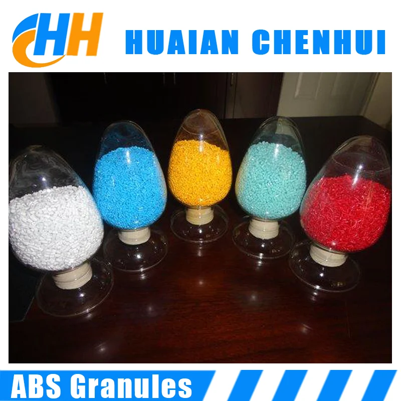 Milk white color ABS granule / Recycle Resin / ABS Black Granules