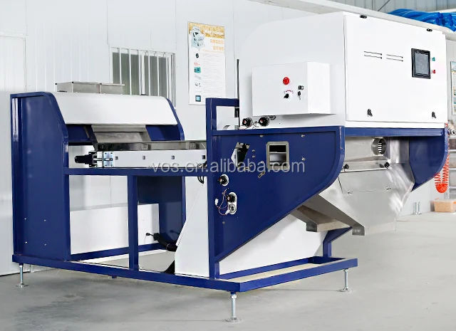 Belt type optical color sorter dried shrimp color sorting machine