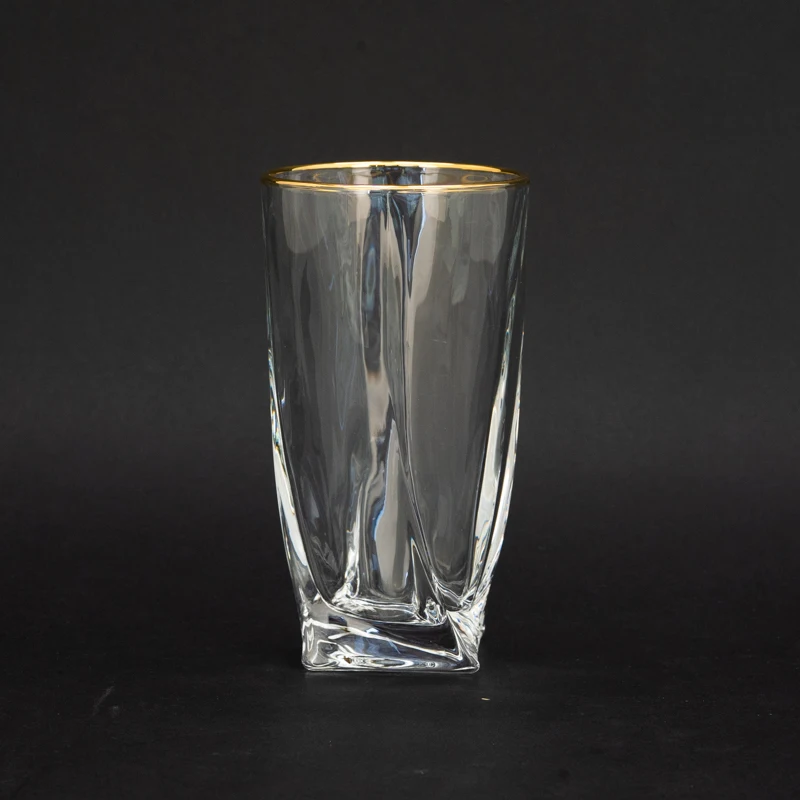 10 oz Twist High Quality Golden Whiskey Glass GT1009TW-B