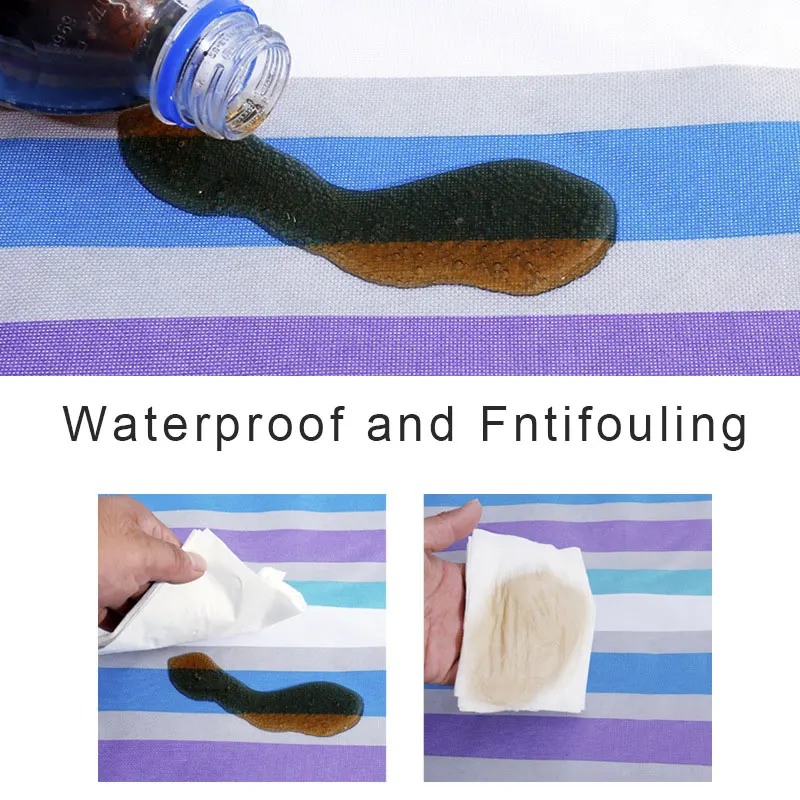 Family Picnic Blanket with Tote, Extra Large Foldable and Waterproof Camping Mat for Outdoor Beach Hiking Grass Travel