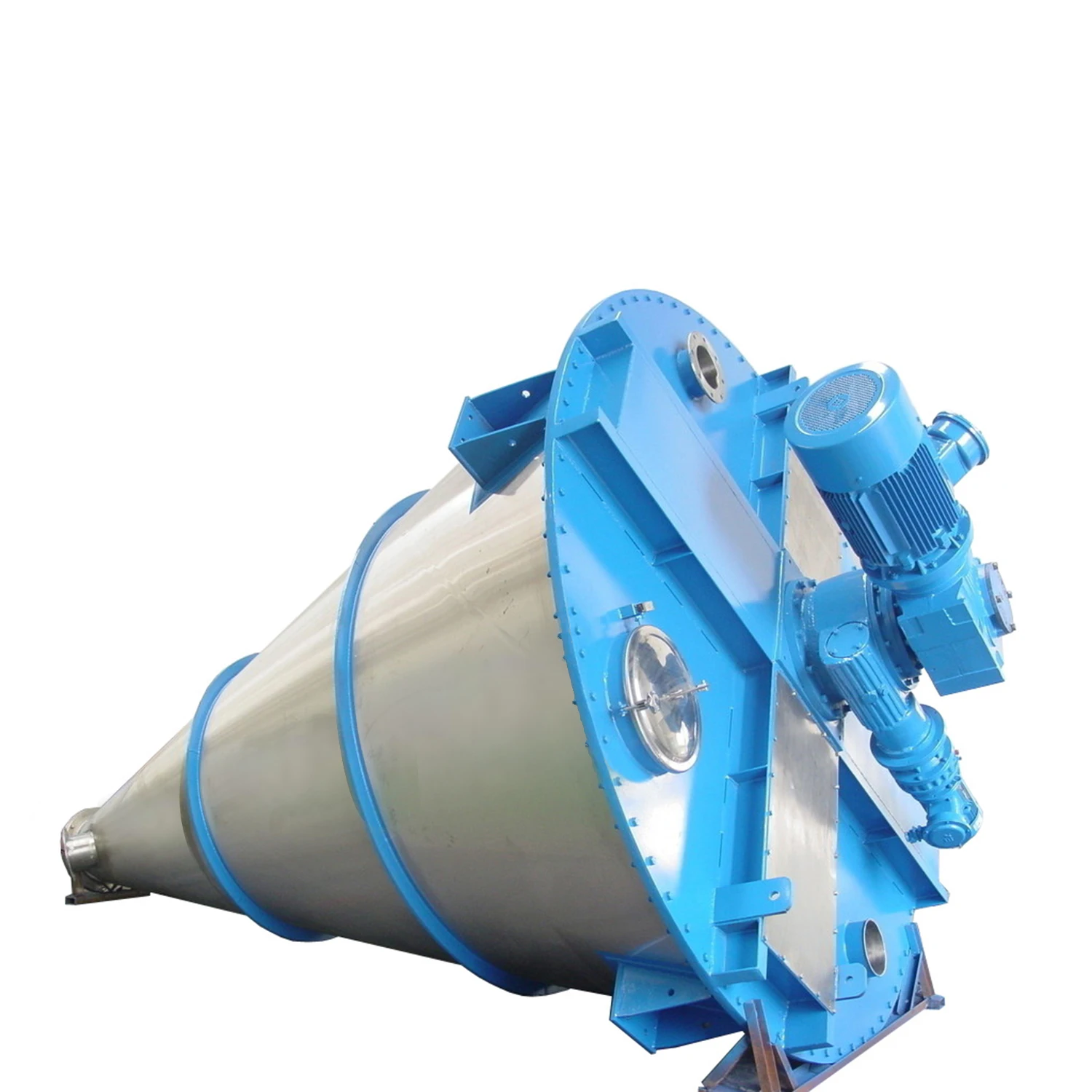Factory Chemical Powder Mixer Industrial Mixing Single Screw Conical Mixer
