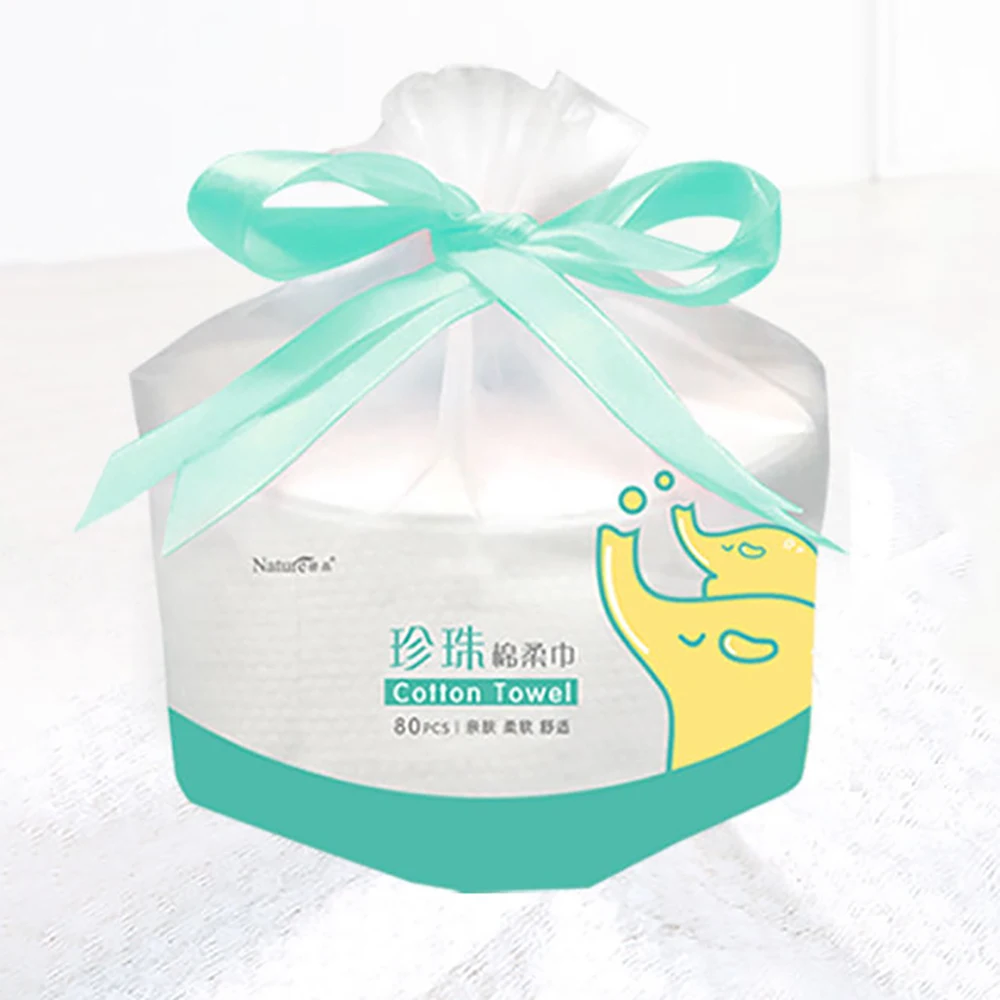 Free Sample Cotton Soft Towel Reusable Sanitary Towels Cotton 80pcs Cotton Fabric Organic Skin Care
