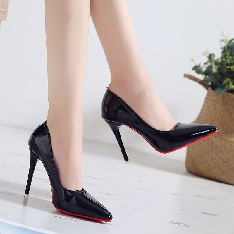 STNM New Design Shoes Clear Heels Sandals up Stiletto High Heels Transparent pure color for Women Fashion