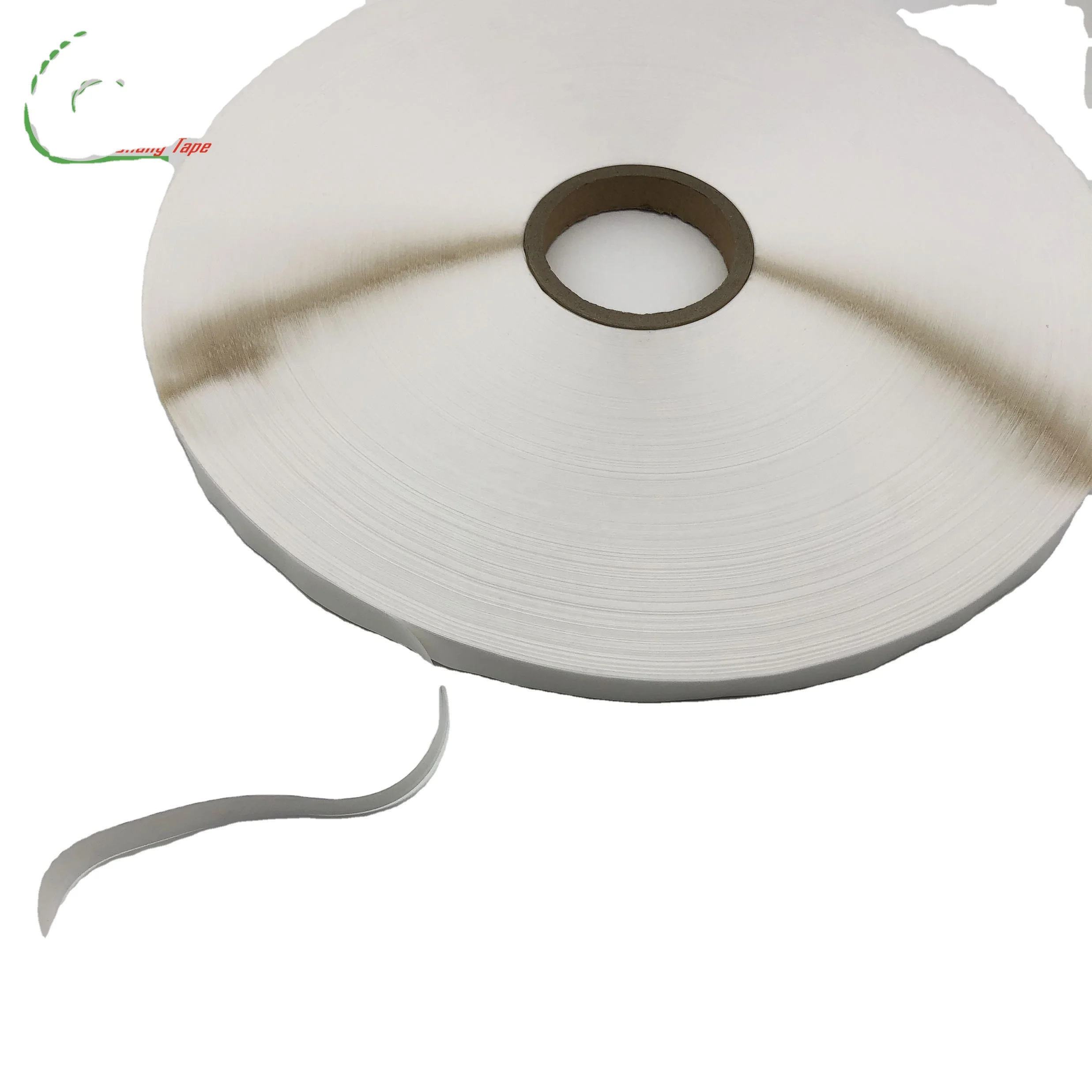 Strong Adhesive 15mm White Film Permanent Bag Sealing Tape