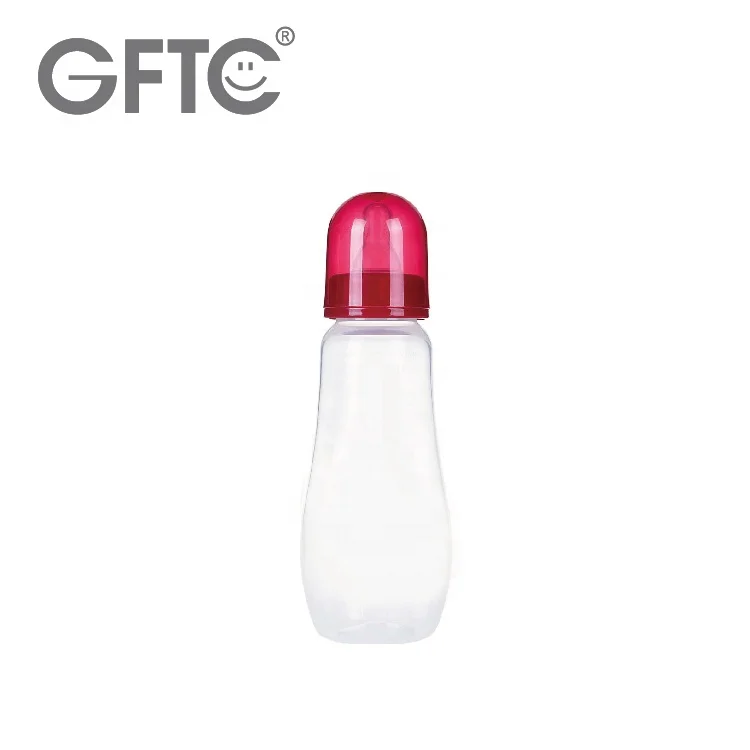 BBean DIY Printing Professional Anti-fall Standard Neck 240ml PP Small Plastic Milk Baby Feeding Bottle for Newborn