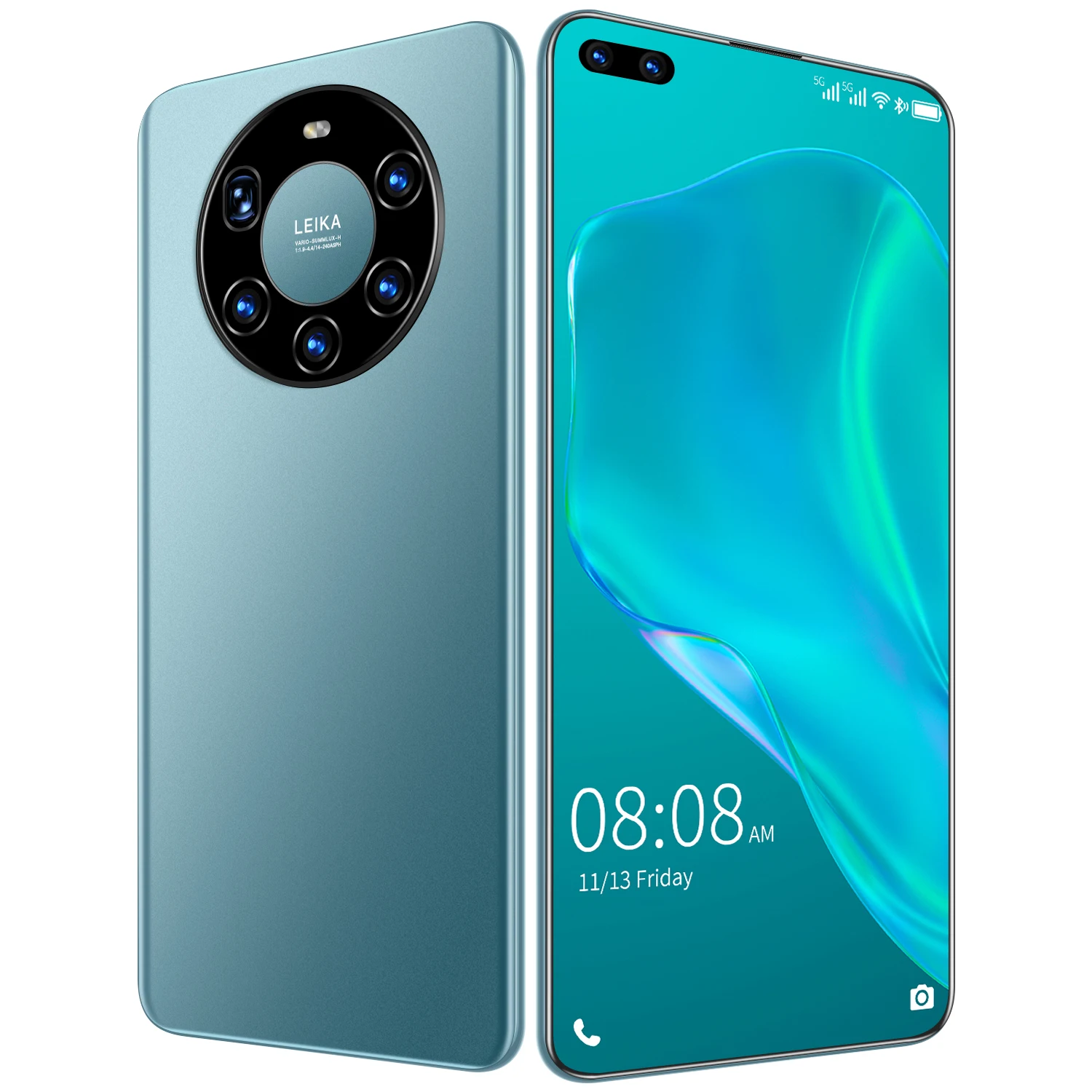 
Low-priced 7.2-inch matte back cover feels great, Android smart touch screen fingerprint face unlock phone 