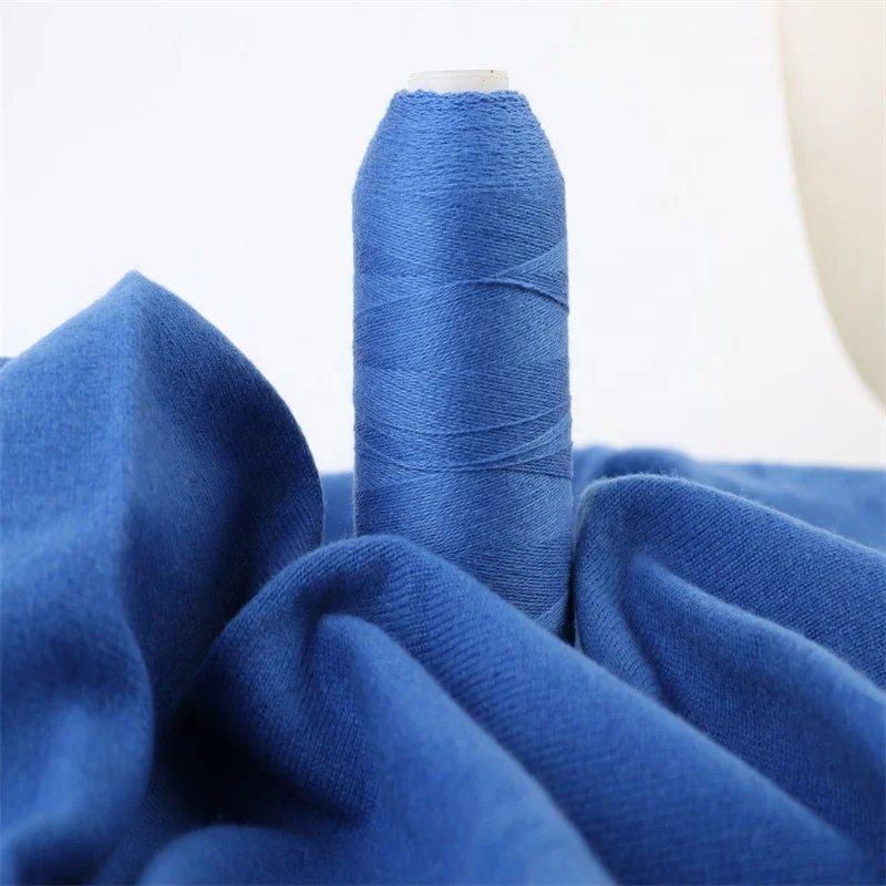 
More than 80 colors 100% knitted computer woven 26/2 NM merino wool yarn in stock at the factory 