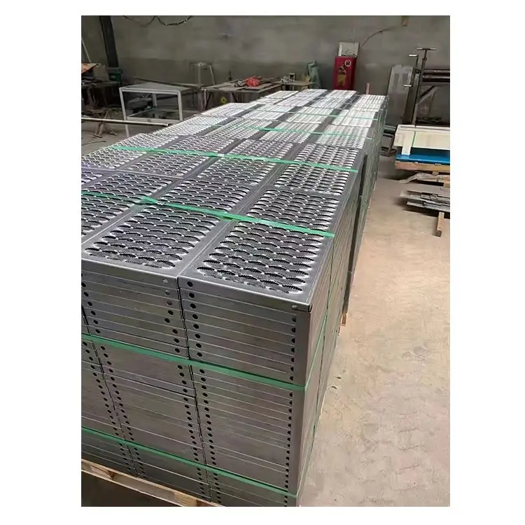 Wholesale Galvanized Metal Steel Grating Stainless Steel Grating Walkway Platform Stair Treads Trench Drainage Cover