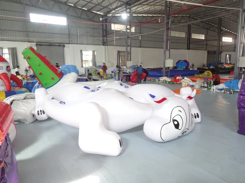Inflatable Tortoise And Hare Race Team Building Game Interactive Inflatable Sport Game for Sale
