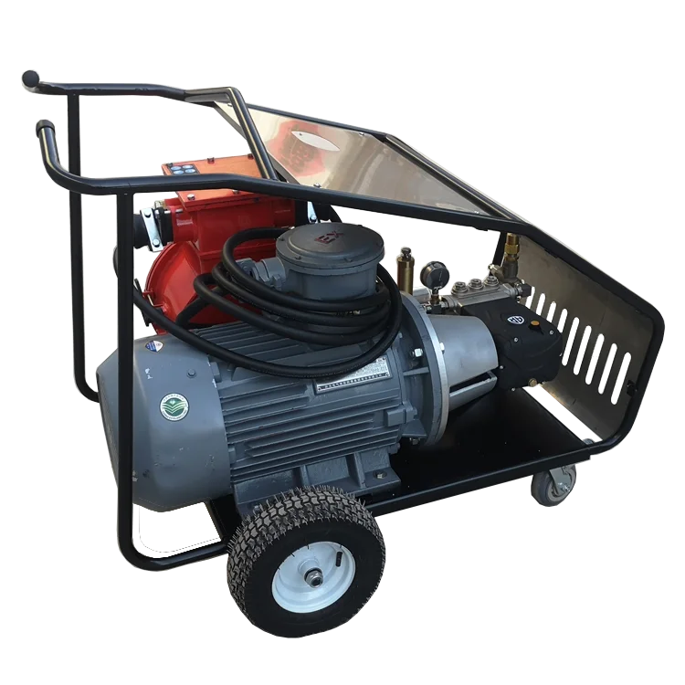 7250PSI Explosion-proof 500bar 22LPM Multi function Industrial Condenser Tube High Pressure Cleaning Equiment