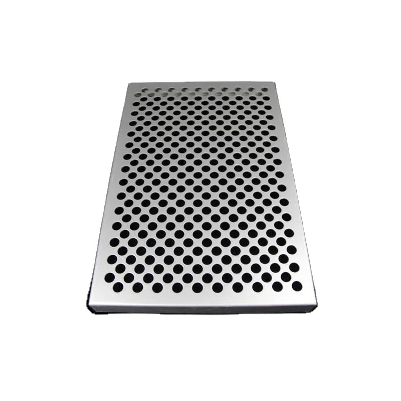 High quality facade wall panel round hole curtain wall facade aluminum facading panel