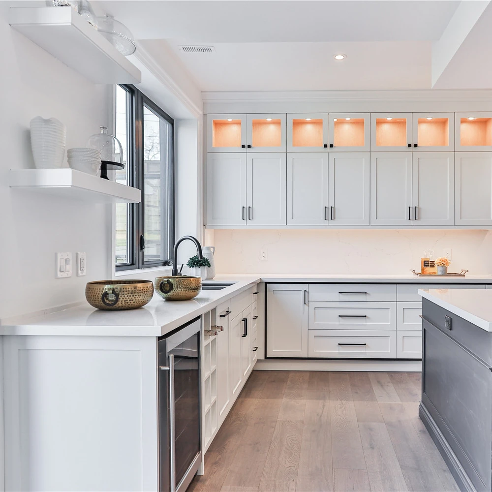 
PlyWood Box Sharker Kitchen Cabinet 